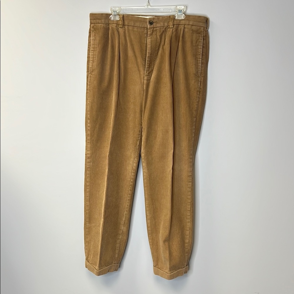 Brooks Brothers Tan Corduroy Classic Trousers